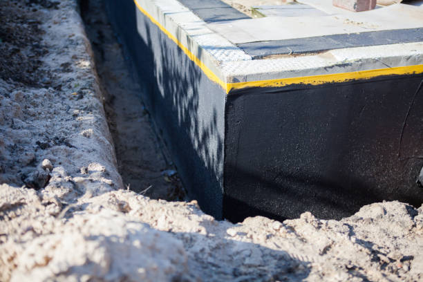 Residential Emergency Waterproofing installation at a Blaine, MN home by SJ Waterproofing Pros